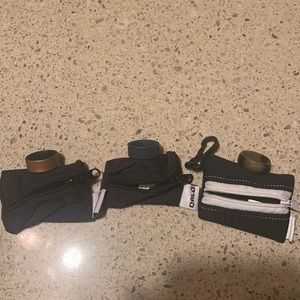 QALO set of 3 Men’s Rings, size 9, new with bags